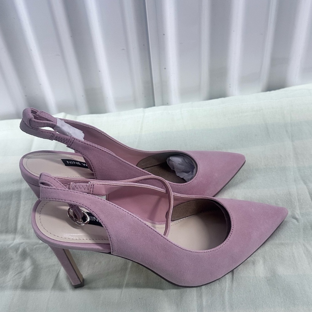 Nine West Blush Pink Heels - Picture 5 of 8